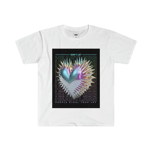 "Heartless' Streetwear Unisex Softstyle T-Shirt