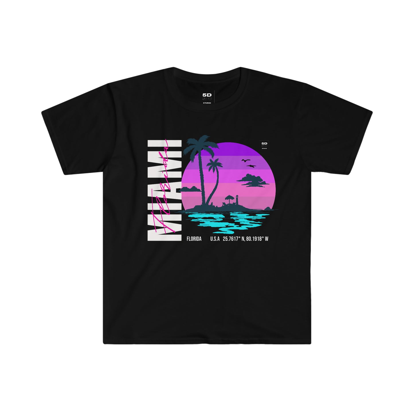 Miami Streetwear Unisex Softstyle T-Shirt