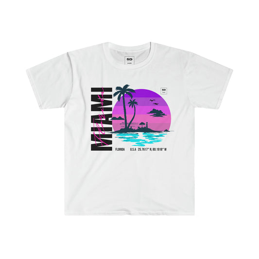 Miami Streetwear Unisex Softstyle T-Shirt