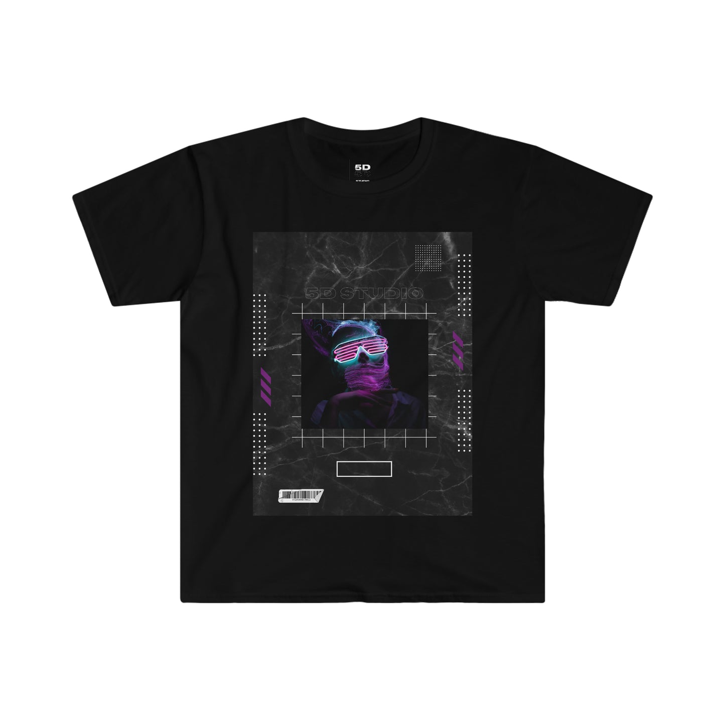 Neon Graphic Streetstyle Unisex Softstyle  T-shirt